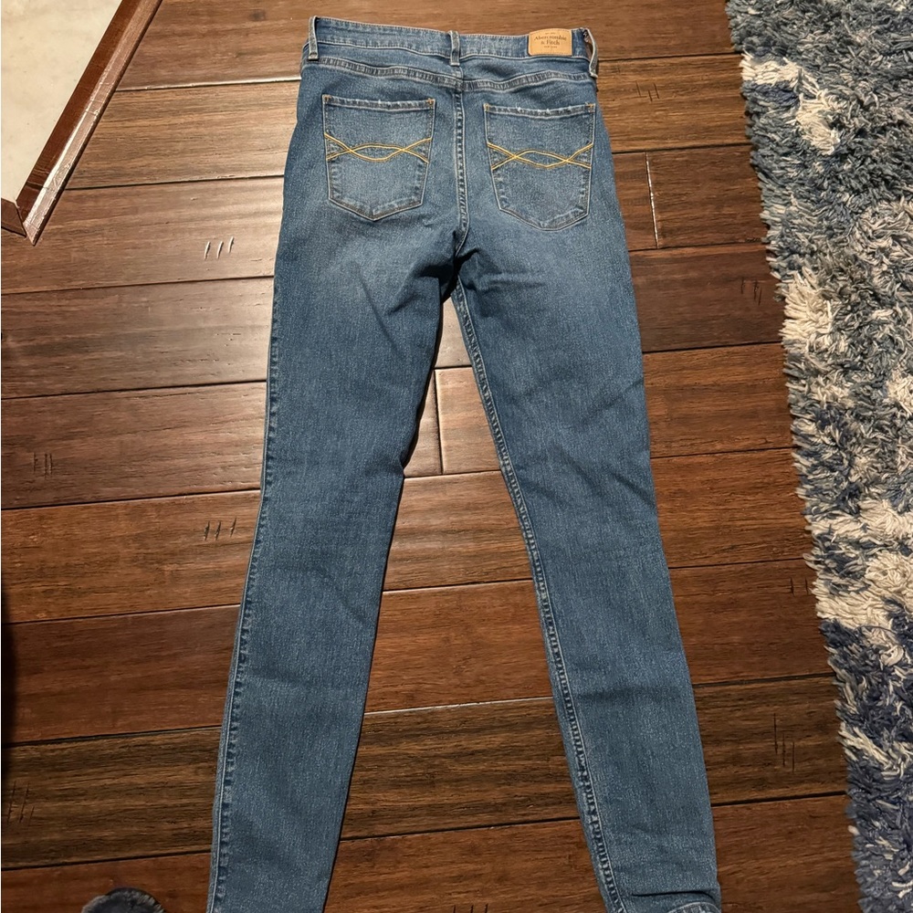 Abercrombie & Fitch Blue Women's Jeans